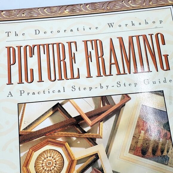 Picture Framing DIY Do It Yourself Craft Book Lot Frame Art step by Step photos - Picture 3 of 16